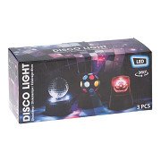 Disco Lamp Set, 3pcs.