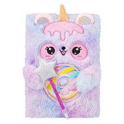 Plush Notebook with Pen - Bear