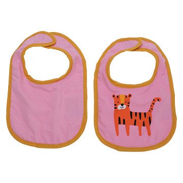 Bib Set Pink, 2 pcs.