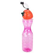 Drinkbeker met Rietje 500ml - Aardbei