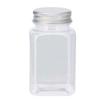 Glass Storage Jars with Lid, 4 pcs.