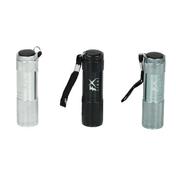 Aluminum flashlight, 8cm