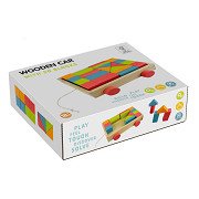 Holzklötzchenwagen, 20-tlg.