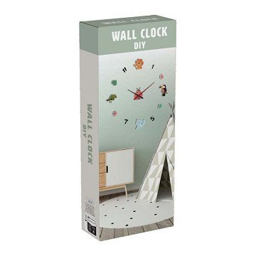 Children's Clock 3D Animals Stickers