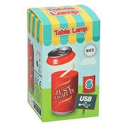 Opvouwbare Tafellamp Blikje Drinken met USB aansluiting