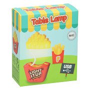 Opvouwbare Tafellamp Franse Frietjes met USB Aansluiting