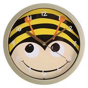 Children's Wall Clock Bee, 20cm