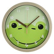 Children's Wall Clock Kikker, 20cm