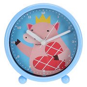 Alarm clock with piglet