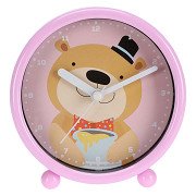 Children's Clock Bear, 10cm