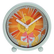 Alarm clock with lion