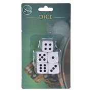 Dice, 5 pcs.