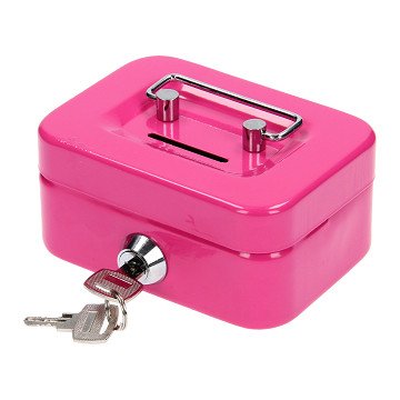 Metal Money Box - Pink