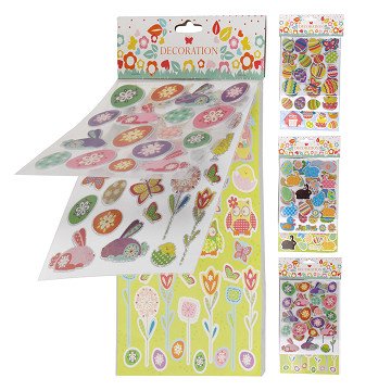 Easter sticker sheet, 3 pcs.