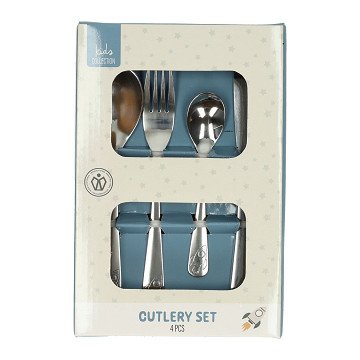 Edelstahl-Besteckset für Kinder – 4-teilig
