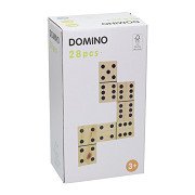 Large Wooden Domino Set - 28 pieces