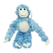 Pluchen Aap met Lange Armen 38 cm - Blauw
