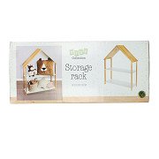 House-Shaped Children's Room Storage Rack