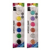 Acrylverfset 6 Kleuren