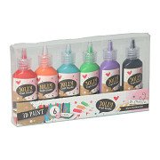 Multi-Surface 3D Paints 20ml - 6 pcs.