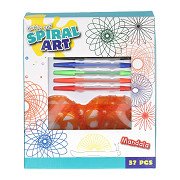 Complete Mandala Spiral Hobby Set - 37 pieces.