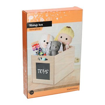 Houten Opbergbox - 30x20x20cm