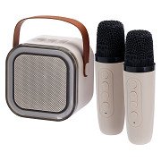 Wireless Karaoke Set with Speaker and 2 Microphones