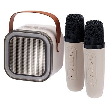 Wireless Karaoke Set with Speaker and 2 Microphones