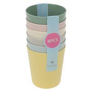 Tassenset 200ml - 6 Stück.