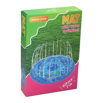 Round Baby Pool with Polka Dot Print - 90cm