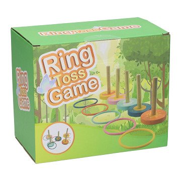 Wooden Ring Toss - 10-piece.