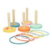 Wooden Ring Toss - 10-piece.