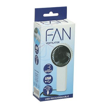 Wiederaufladbarer Handventilator