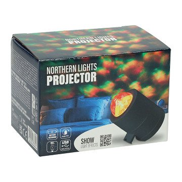 Northern Lights Projector with Cloud and Moon Effect