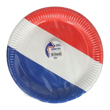 Paper Sign 23cm Dutch/French Flag