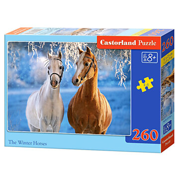 Puzzel Winterpaarden, 260st.