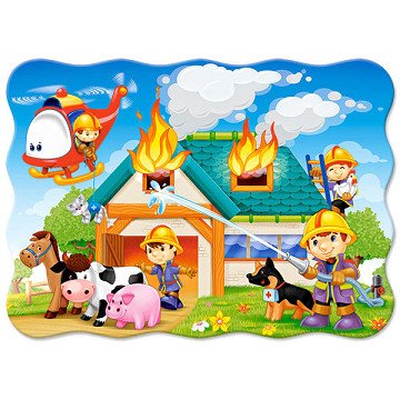 Puzzle Fire Brigade in Action, 30 pcs.