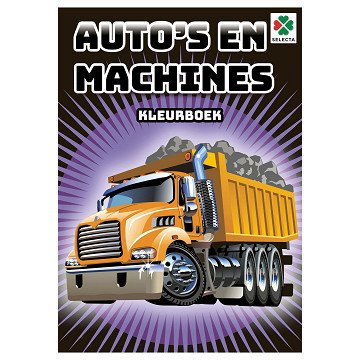 Kleurboek Auto's en Machines