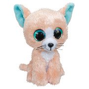 Lumo Stars Plüschtier – Katze Pfirsich, 15 cm