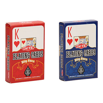 Big Faces Playing Cards