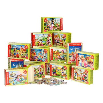 Mini Puzzel Sprookjes, 54st.