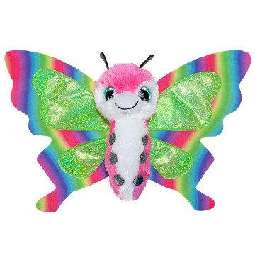 Lumo Stars Plüschtier – Schmetterling Sommar, 15 cm
