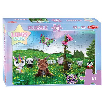Lumo Stars Puzzle - Sommer, 56 Teile.