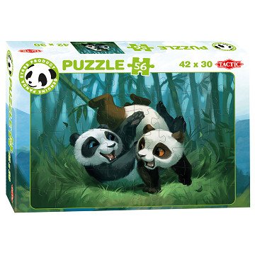 Panda Stars Puzzle - Spielzeit, 56-tlg.