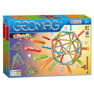 Geomag Confetti, 127dlg.