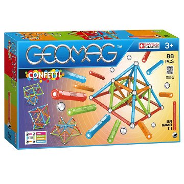 Geomag Confetti, 88pcs.