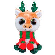 Lumo Stars Knuffel - Chistmas Reindeer Jul, 15cm