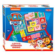 PAW Patrol Lotto Domino Memo – 3 in 1