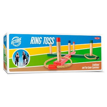 Ring throwing game Wood