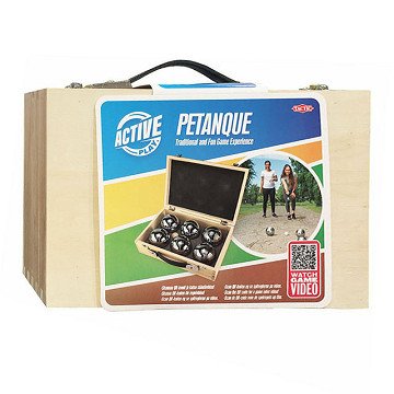 Luxury Jeu de Boules Set in Wooden Box